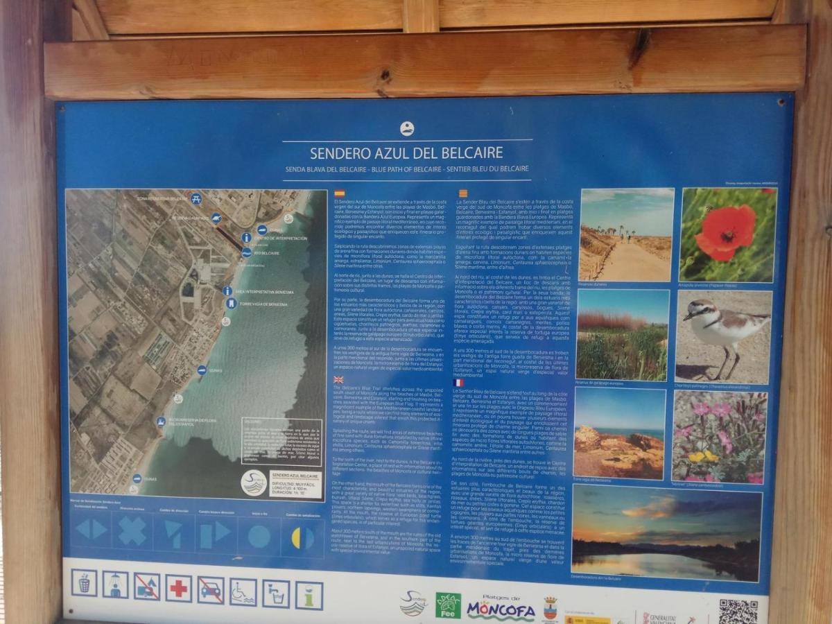 Apto. Con Wifi, Piscina, Vistas Al Mar Y Parking. Moncófar Kültér fotó