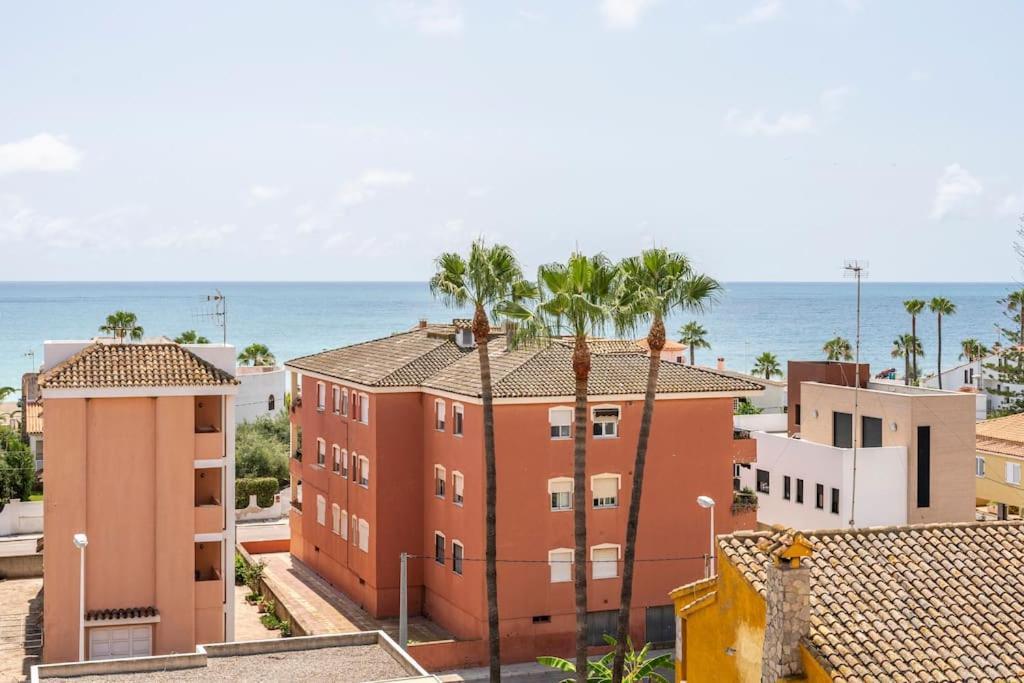 Apto. Con Wifi, Piscina, Vistas Al Mar Y Parking. Moncófar Kültér fotó